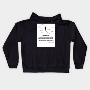 I am not free Audre Lorde quote Kids Hoodie